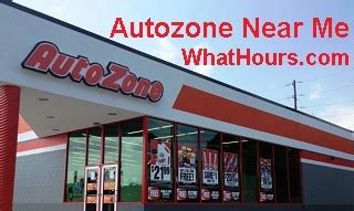 autozone near me phone number